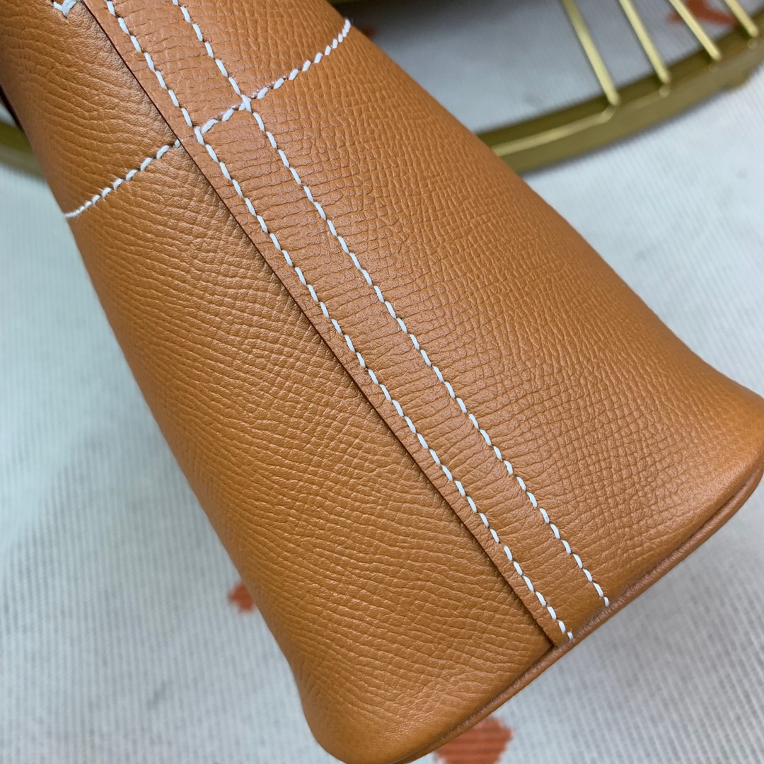 에르메스 볼리드27 골드브라운 은장 앱송